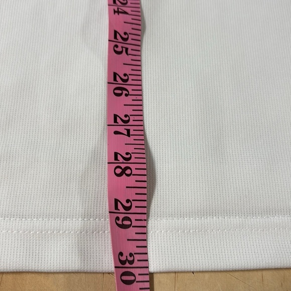 LSU NCAA White Polo Shirt Size Medium - Picture 10 of 10